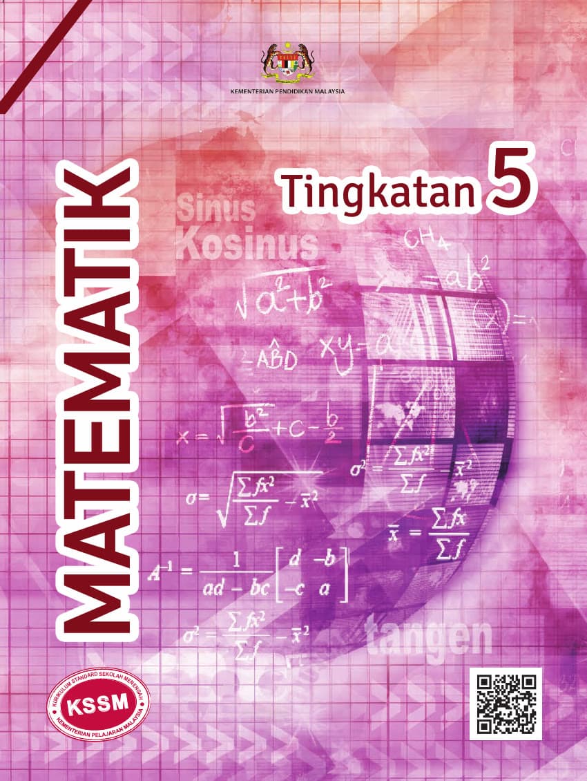 Mathematics Form 5 textbook cover